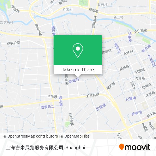 上海吉米展览服务有限公司 map