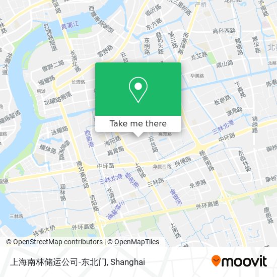 上海南林储运公司-东北门 map
