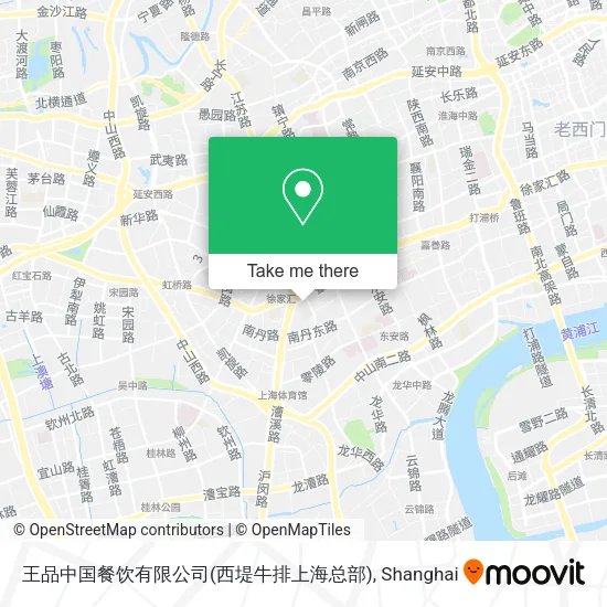 王品中国餐饮有限公司(西堤牛排上海总部) map
