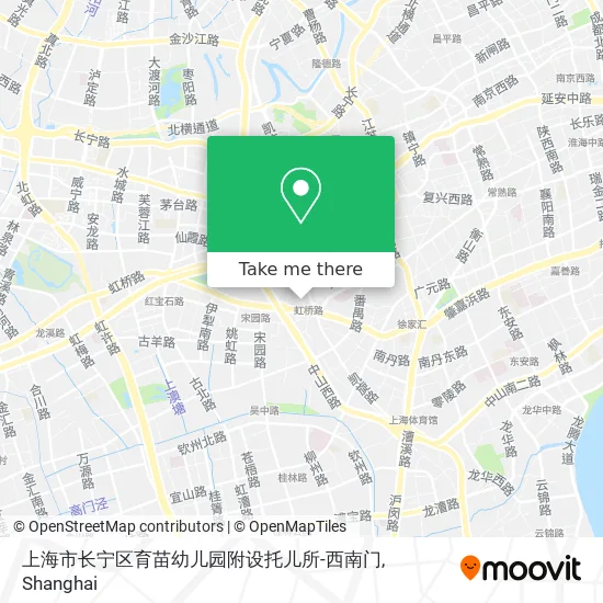 上海市长宁区育苗幼儿园附设托儿所-西南门 map
