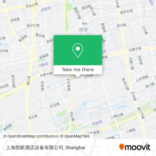 上海凯航酒店设备有限公司 map