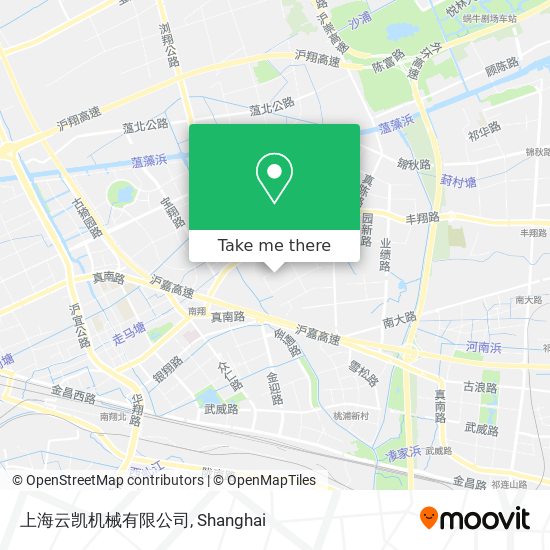 上海云凯机械有限公司 map