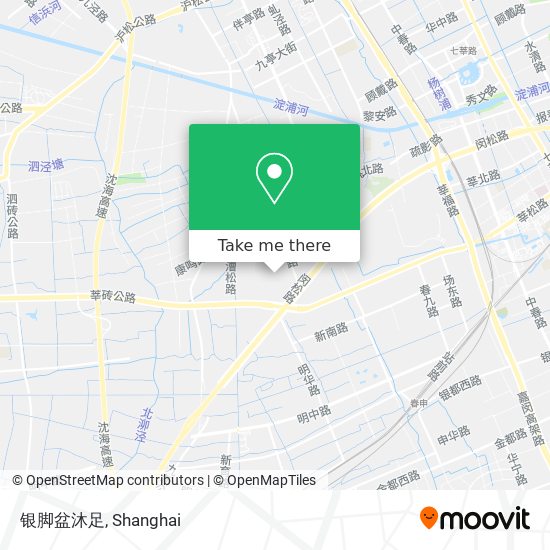 银脚盆沐足 map