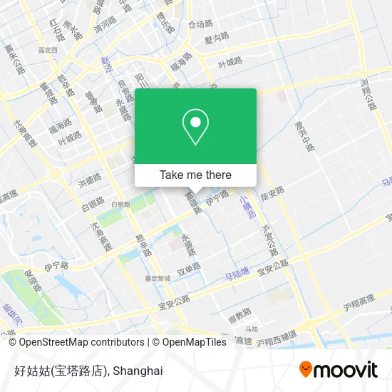 好姑姑(宝塔路店) map