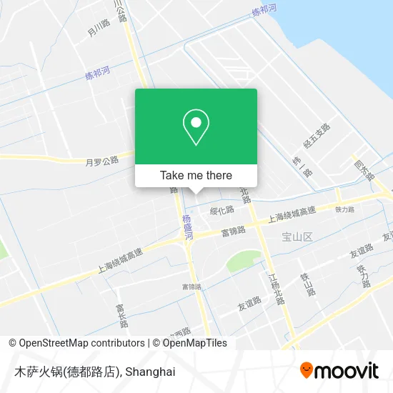 木萨火锅(德都路店) map