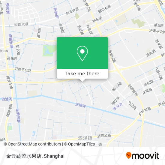金云蔬菜水果店 map