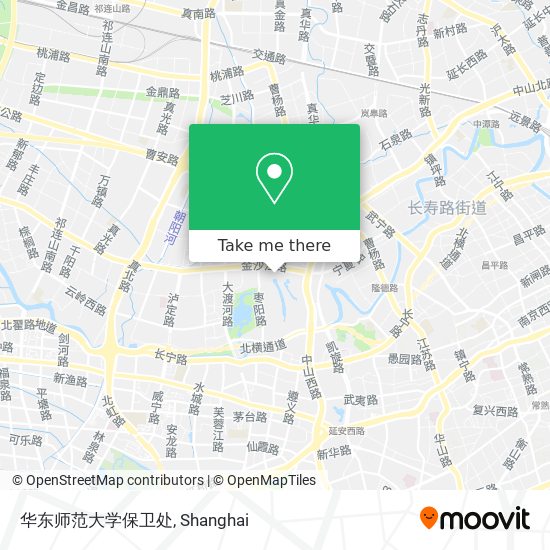 华东师范大学保卫处 map