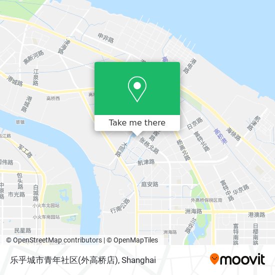 乐乎城市青年社区(外高桥店) map