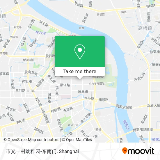 市光一村幼稚园-东南门 map