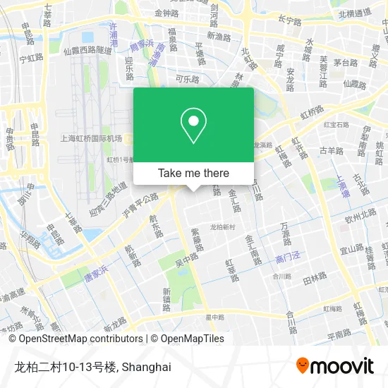 龙柏二村10-13号楼 map