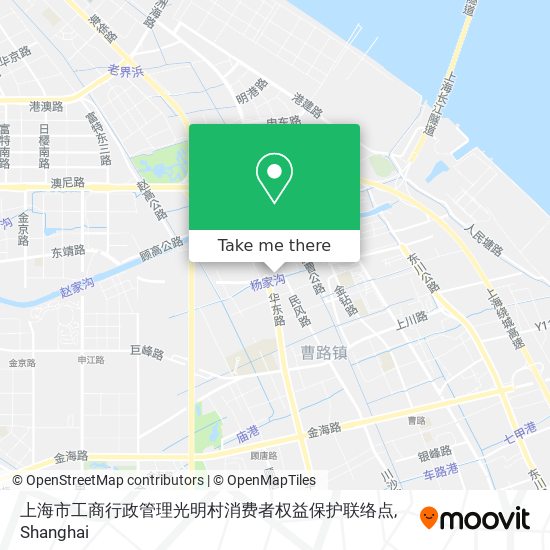 上海市工商行政管理光明村消费者权益保护联络点 map
