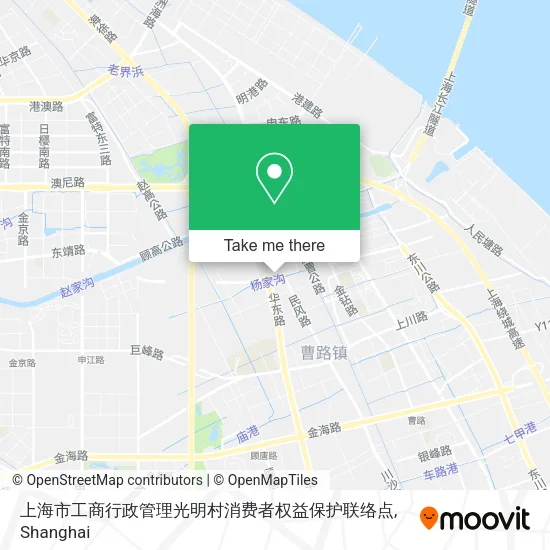 上海市工商行政管理光明村消费者权益保护联络点 map