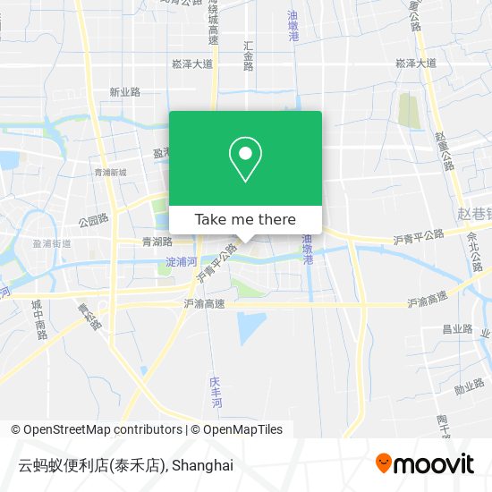 云蚂蚁便利店(泰禾店) map