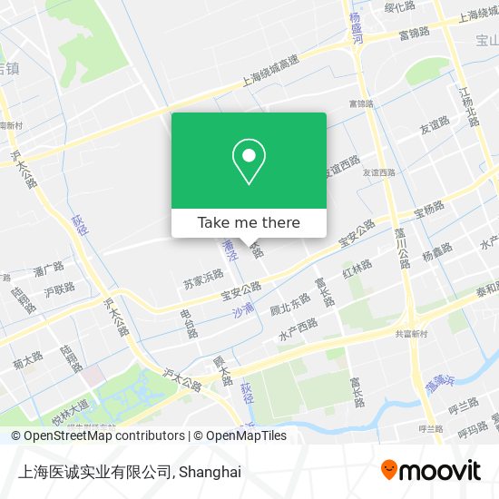 上海医诚实业有限公司 map