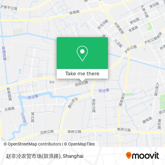 赵非泾农贸市场(鼓浪路) map