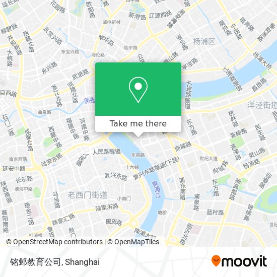 铭邺教育公司 map