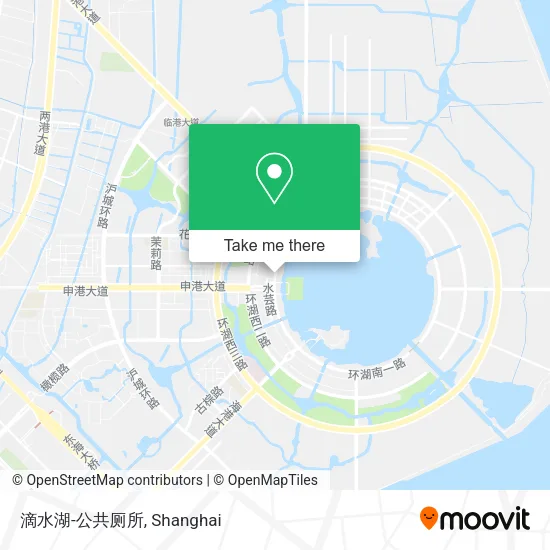 滴水湖-公共厕所 map