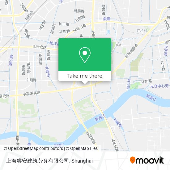 上海睿安建筑劳务有限公司 map