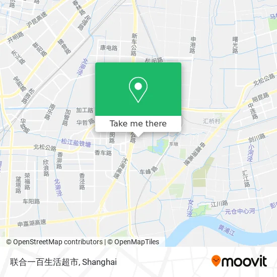联合一百生活超市 map