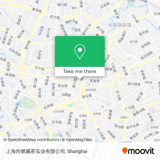 上海尚燃藏茶实业有限公司 map