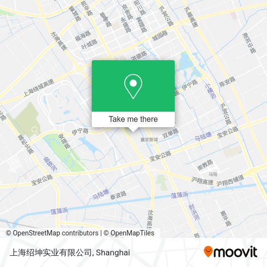 上海绍坤实业有限公司 map