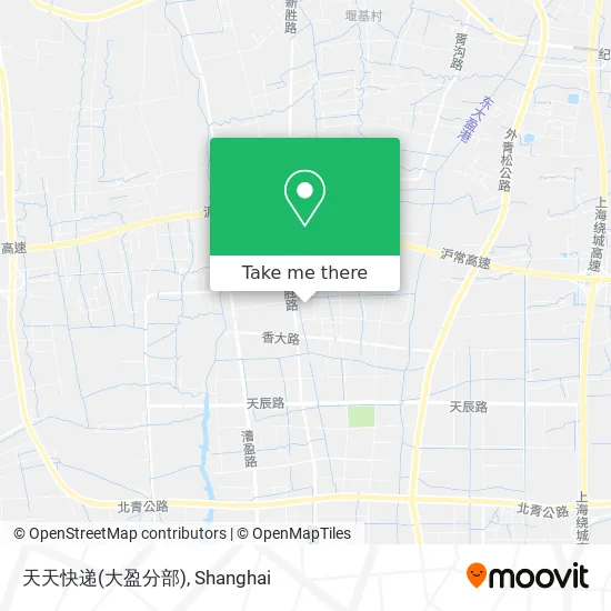 天天快递(大盈分部) map