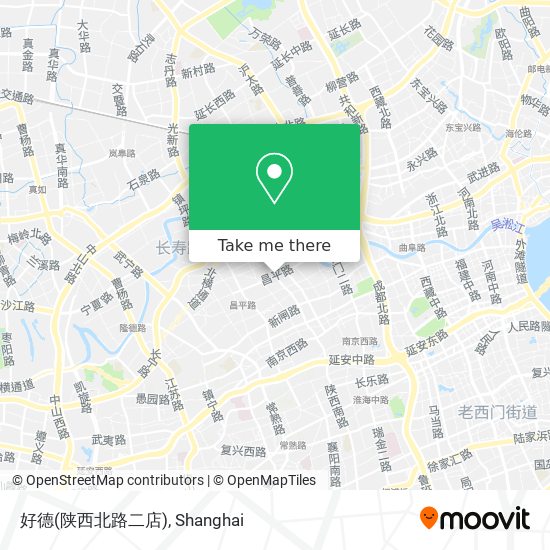 好德(陕西北路二店) map