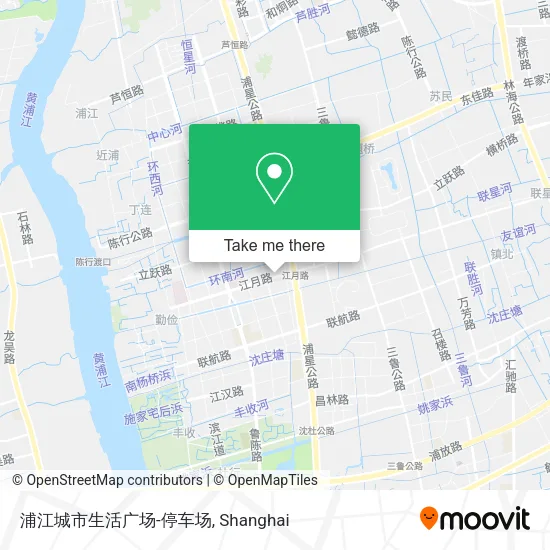 浦江城市生活广场-停车场 map
