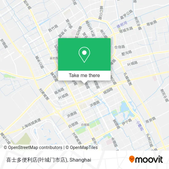 喜士多便利店(叶城门市店) map