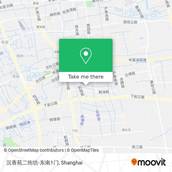 沉香苑二街坊-东南1门 map