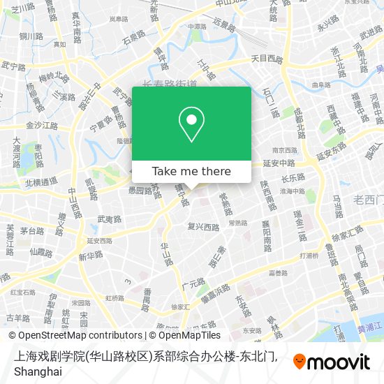 上海戏剧学院(华山路校区)系部综合办公楼-东北门 map