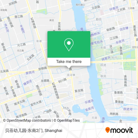 贝蓓幼儿园-东南2门 map