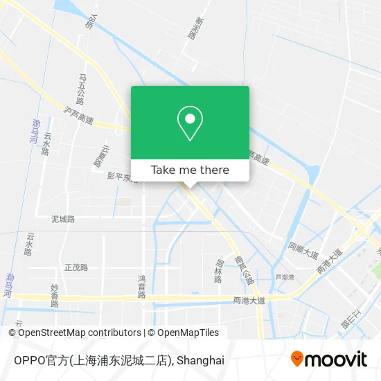 OPPO官方(上海浦东泥城二店) map