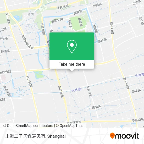 上海二子居逸宸民宿 map