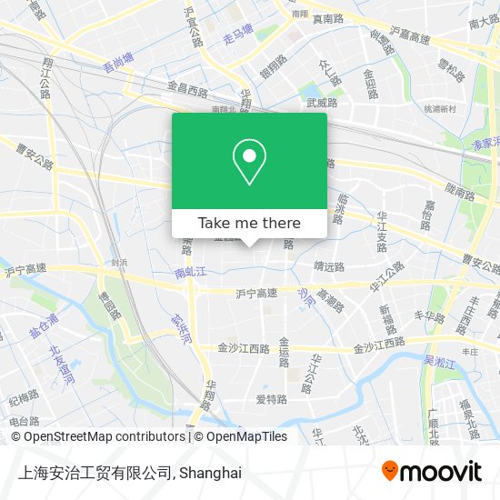 上海安治工贸有限公司 map