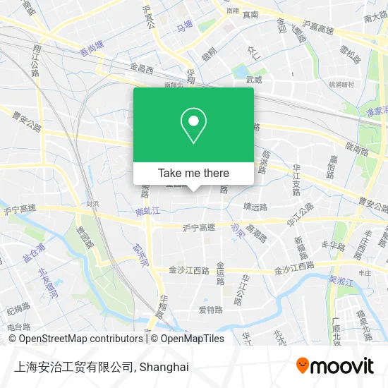 上海安治工贸有限公司 map