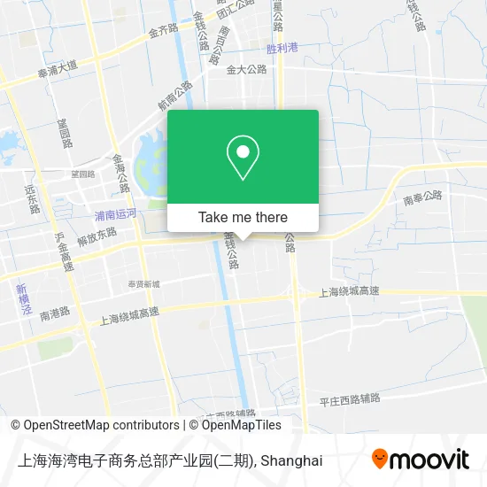上海海湾电子商务总部产业园(二期) map