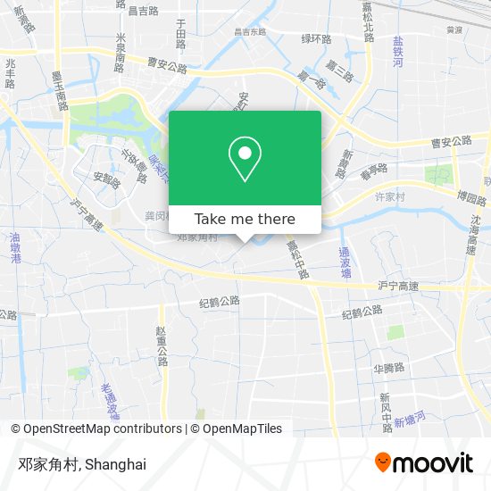 邓家角村 map