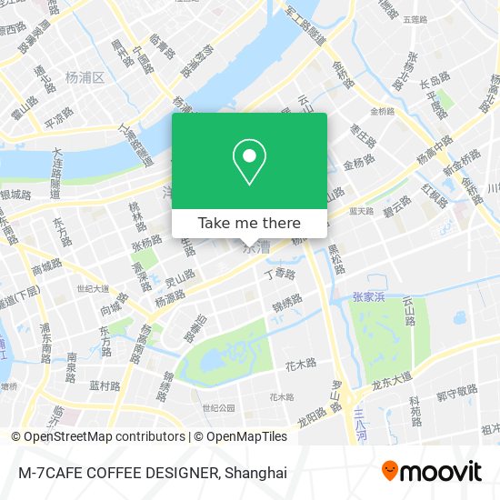 M-7CAFE COFFEE DESIGNER map