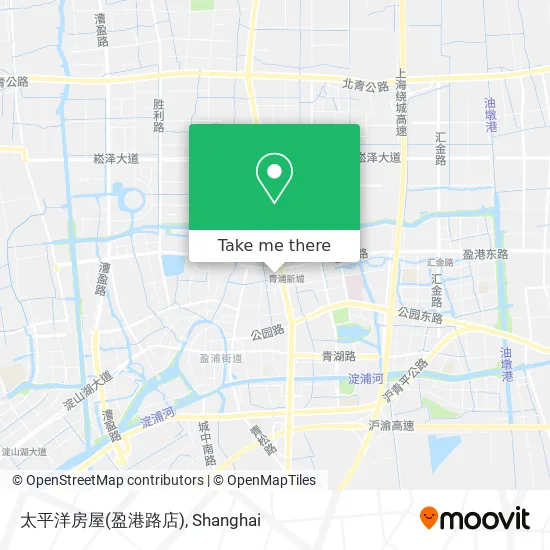 太平洋房屋(盈港路店) map