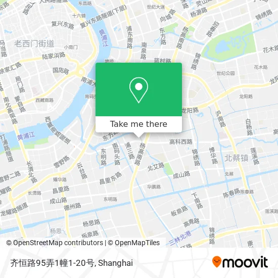 齐恒路95弄1幢1-20号 map