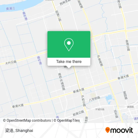 梁港 map