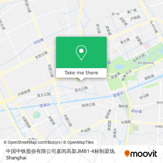 中国中铁股份有限公司嘉闵高架JMB1-4标制梁场 map