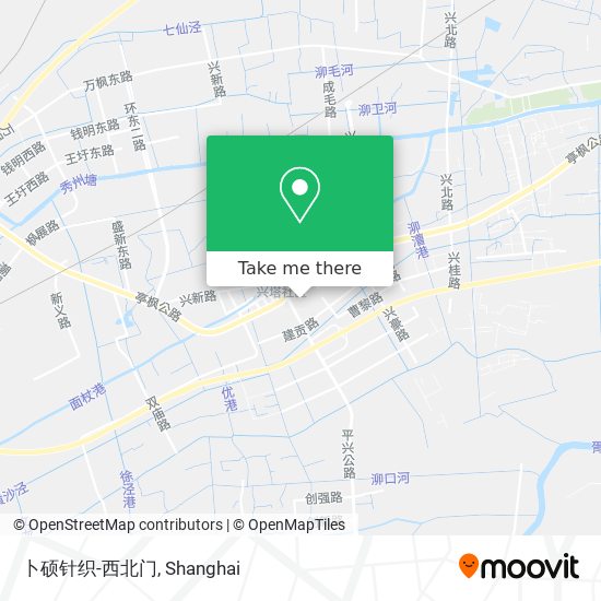卜硕针织-西北门 map