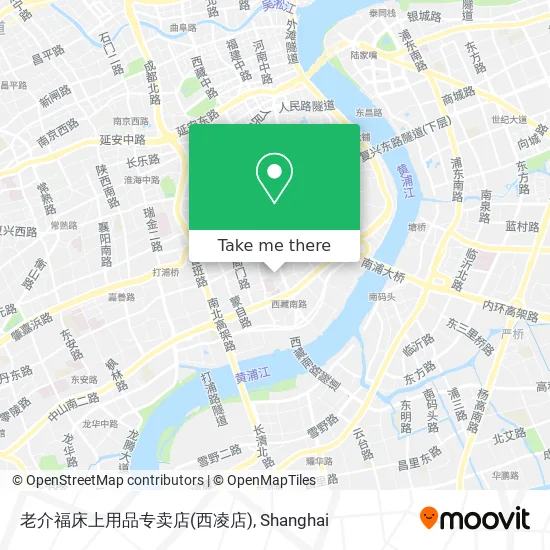 老介福床上用品专卖店(西凌店) map