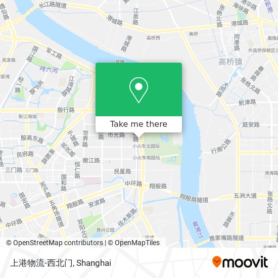 上港物流-西北门 map
