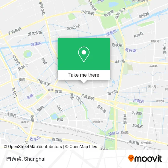 园泰路 map