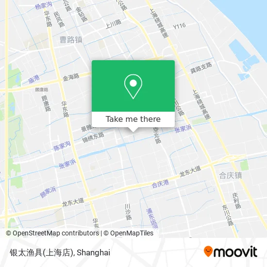 银太渔具(上海店) map