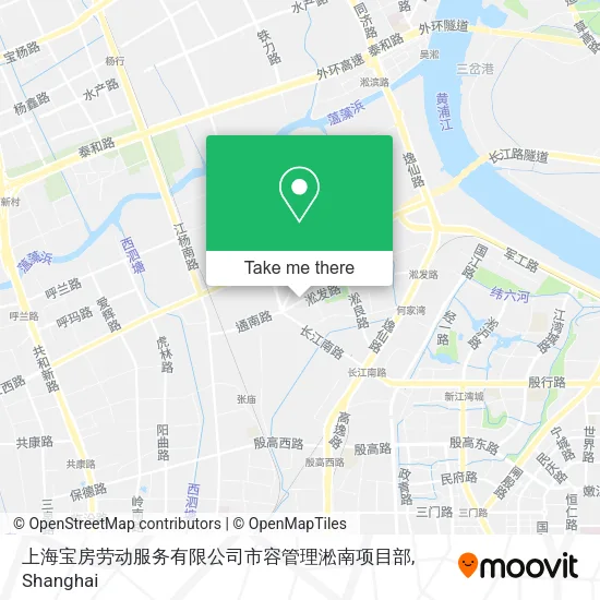 上海宝房劳动服务有限公司市容管理淞南项目部 map