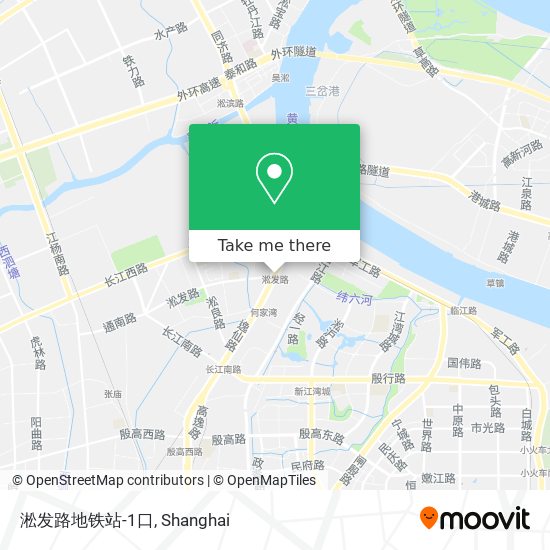 淞发路地铁站-1口 map